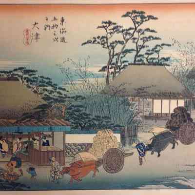Otsu (Print #54 in the Fifty-Five Views of the Tokaido Road series)