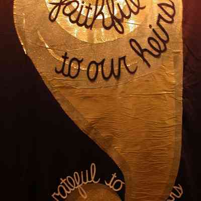 Faithful to our Heirs, Grateful to our Ancestors: William Spoelhof 90th Birthday Memorial Banner