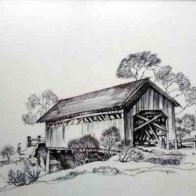 Covered Bridge - Ada, Michigan