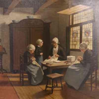Inside the Orphanage at Katwijk