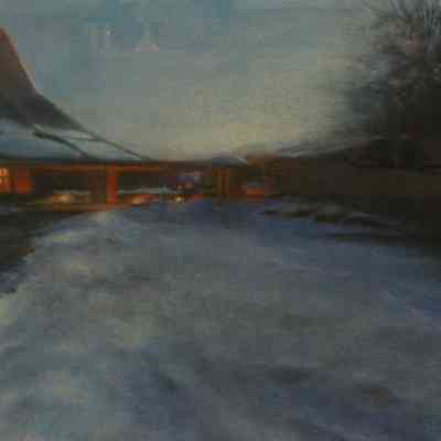 Calvin College Chapel: Winter Dusk