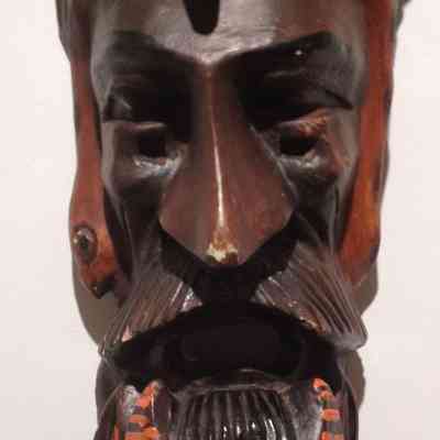Mask (ceremonial, possibly from the Dance of the Pescado)