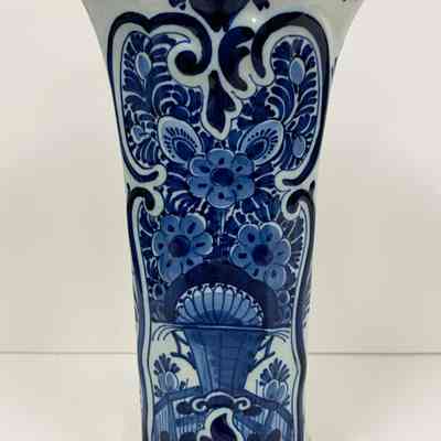 Vase with Floral Motif
