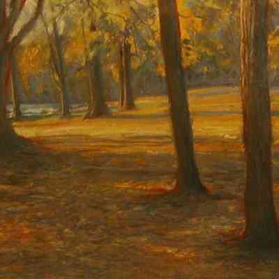 Seminary Pond: Fall Afternoon