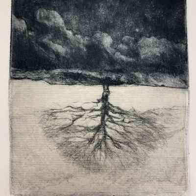 Untitled - Clouds and Trees