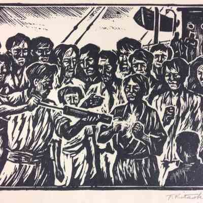 Prior to Disembarkation - #17 of Repatriate Series