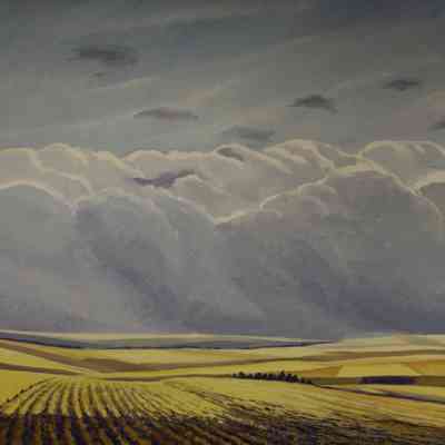 View East of Pincher Creek, Alberta