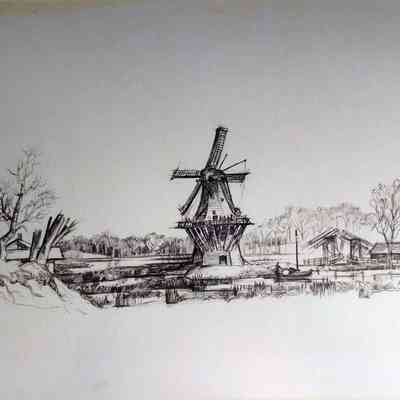 De Zwaan Windmill - Holland, Michigan