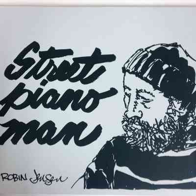 Street Piano Man
