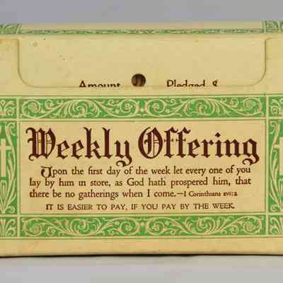 10,512 - WEEKLY OFFERING ENVELOPES