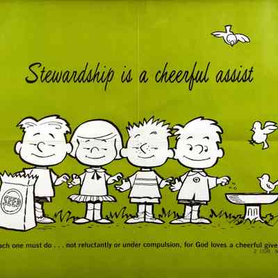 1968-69 - A 4 Stewardship Is A Cheerful Assist
