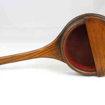 12,501 - MEDIUM HANDLE OFFERTORY HALF-COVERED PLATE
