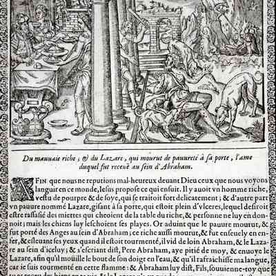 1681 – B	THE RICH MAN AND LAZARUS