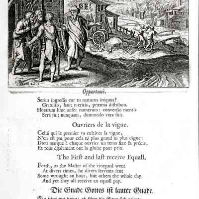 1650 - C	THE PARABLE OF THE VINYARD