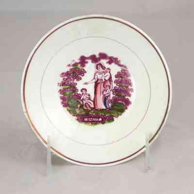 20,507 - FAITH, HOPE, & CHARITY TEA CUP PLATE