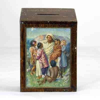 5522 - LONDON MISSIONARY SOCIETY DONATION BOX