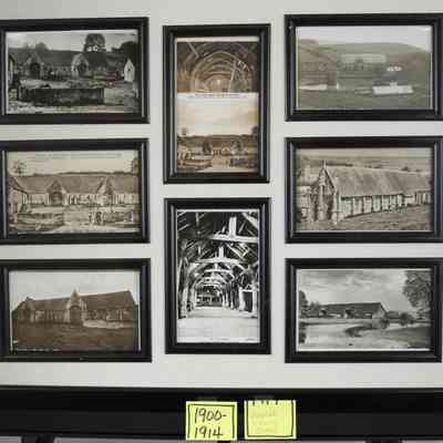 1900 - 1914 A COLLECTION OF TITHE BARN PHOTO POST CARDS