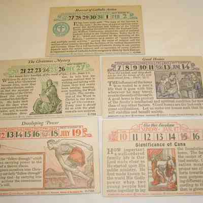 21,511 - 1936 - 1937 CHURCH OFFERING STORY ENVELOPES