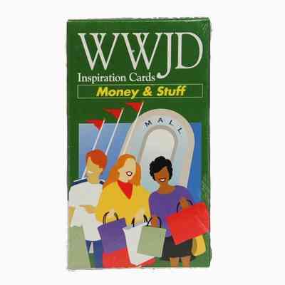 22,521 - GAMES: W.W.J.D. INSPIRATION CARDS- MONEY & STUFF