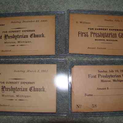 21,603 - PRESBYTERIAN OFFERING ENVELOPES # 2