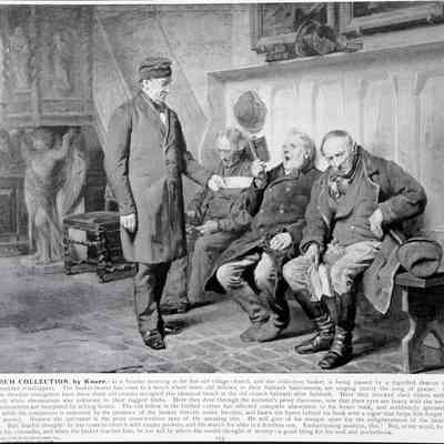 1894 - A	TAKING UP THE CHURCH COLLECTION