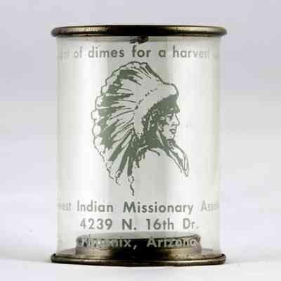 5506 - KITCHEN DIME BANK FOR AMERICAN INDIAN MISSIONS