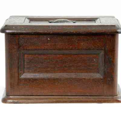 4008 - BIRTHDAY OFFERING BOX FOR A CHURCH. June 9, 1912