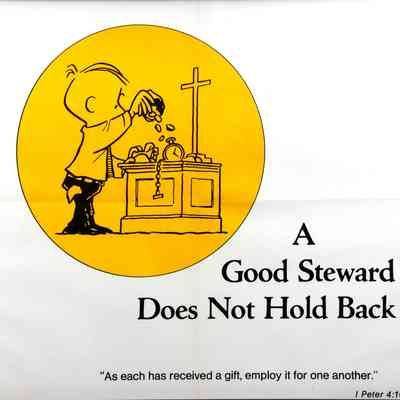 1968-69 - A 11 A Good Steward Does Not Hold Back