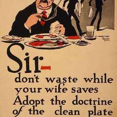 1915-18 L	SIR: DON’T WASTE