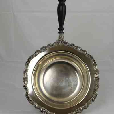 14,502 - SHORT HANDLE OFFERTORY SILVER PLATE 6-SIDED