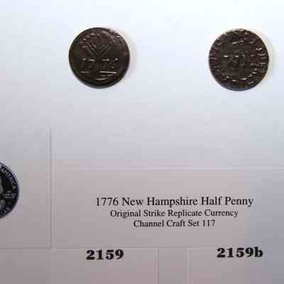 19,015 - NEW HAMPSHIRE HALF PENNY