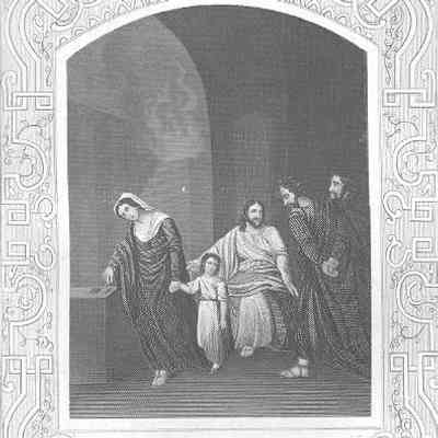 1850 - E	THE OFFERINGS AT THE TREASURY