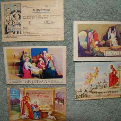21,526 - CHRISTMAS AND EASTER 1937 - 38 & 1951