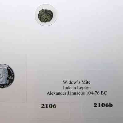 18,506 - WIDOW'S MITE LEPTON. ALEXANDER JANNAEUS
