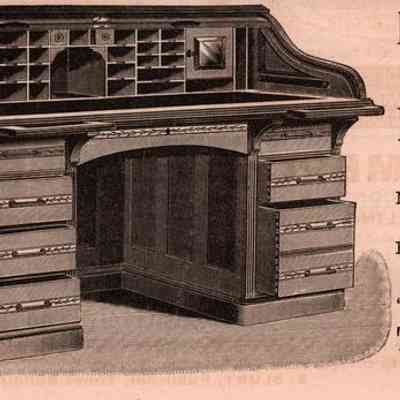 24,010 - THOMAS KANE & COMPANY, ADVERTISEMENT: KANE'S ROLL TOP DESKS #84