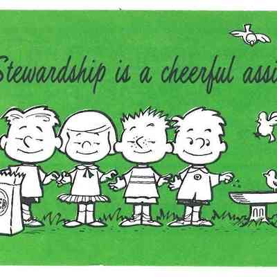 1968-69 - B 8 Stewardship Is A Cheerful Assist