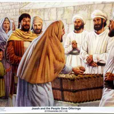 2007 – A	JOASH AND THE PEOPLE GAVE OFFERINGS