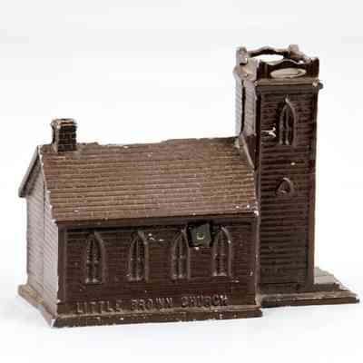 4000 - CHILDREN AND CHARITY BANK. THE LITTLE BROWN CHURCH IN THE VALE