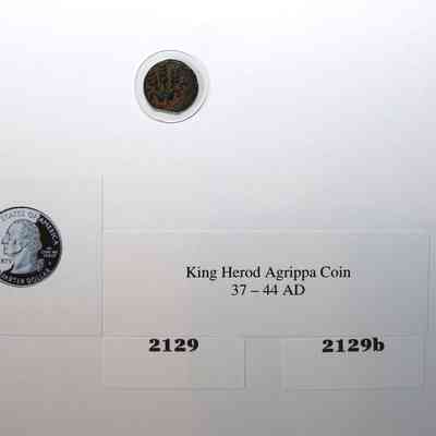 18,526 - KING HEROD AGRIPPA COIN