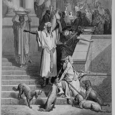 1870 – G	LAZARUS AT THE RICH MAN’S GATE