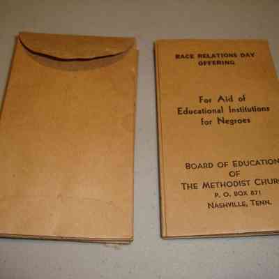 1912 – C	CHURCH DONATION ENVELOPE: AID FOR EARLY HBC& U’s