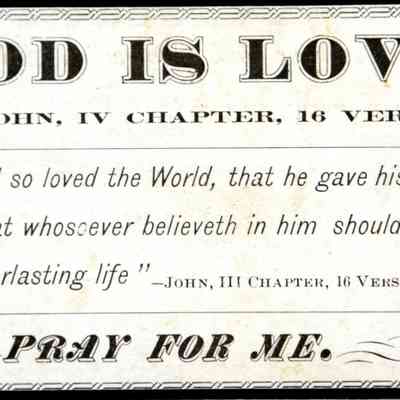 1884 – C	EVANGELIST SUPPORT-RAISING CARD