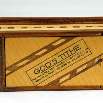 4004 - GOD'S TITHE BOX