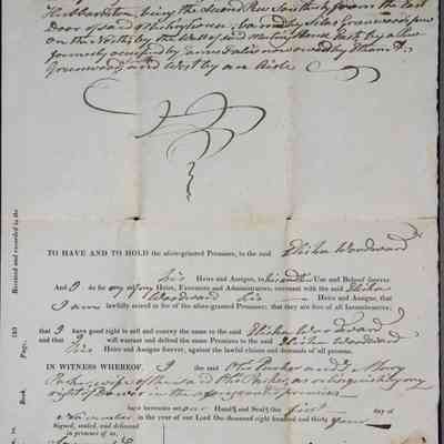 1834 – A	TRANSFER OF CHURCH PEW TITLE