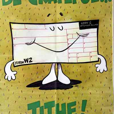 1971 – C	BE GRATEFUL – TITHE! YEAR-ROUND SBC TITHING POSTERS