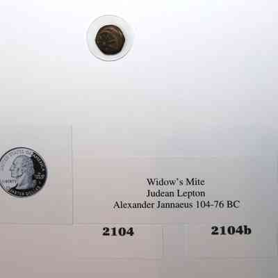 18,504 - WIDOW'S MITE LEPTON. ALEXANDER JANNAEUS