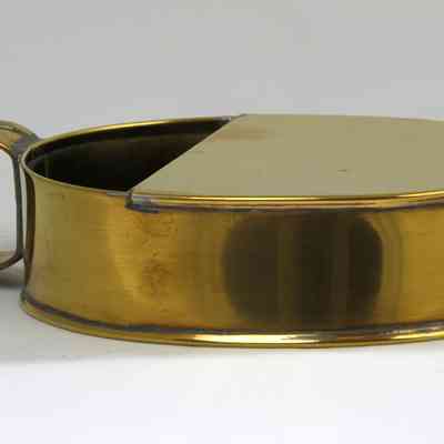 3501 - CHILDREN AND CHARITY BANK. BRASS FINGER RING COLLECTOR