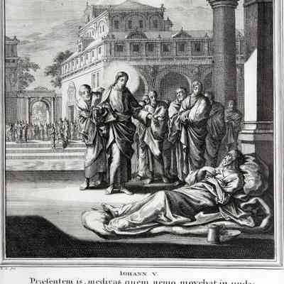 1712 - A	JESUS TAKES NOTE OF THE POOR MAN