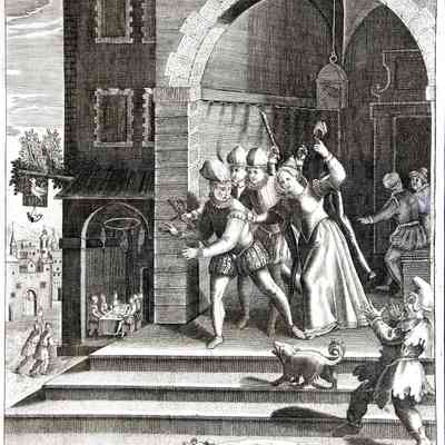 1693 – B	THE PRODIGAL SON SQUANDERING HIS WEALTH