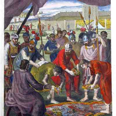 1754 – A	MOSES & THE OBLATION OUT OF THE SPOILS OF THE MIDIANITES